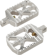 Bear Claw Footpegs - Silver - Harley-Davidson
