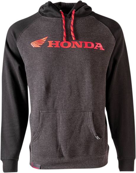 Honda Landscape Pullover Hoodie - Charcoal/Black - 2XL