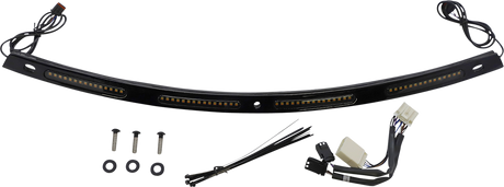 Windshield Trim - Sequential Turn Signals - Black 1996 - 2005