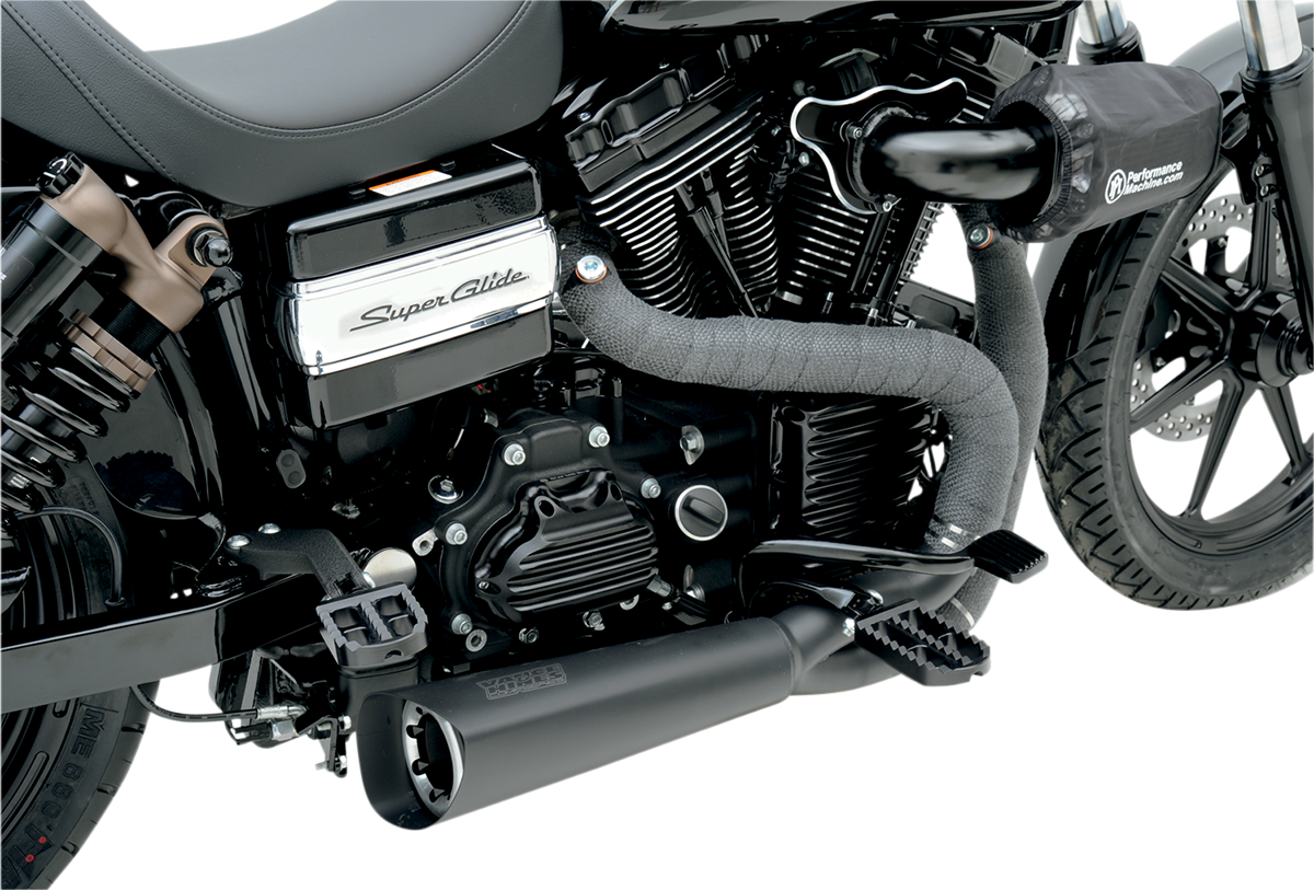 Exhaust Heat Wrap Kit with Ties - Black - 2\" x 25\'