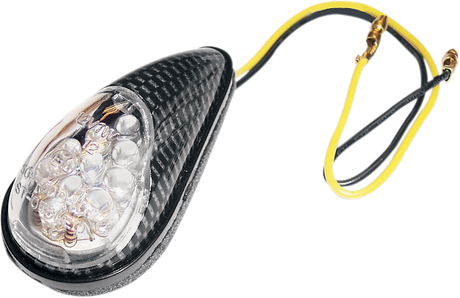 Ultra Flush-Mount LED Marker Lights - Carbon Fiber