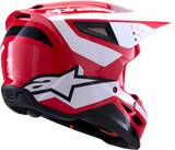 SM3 Helmet - Heat - Gloss Red/White/Black - XL