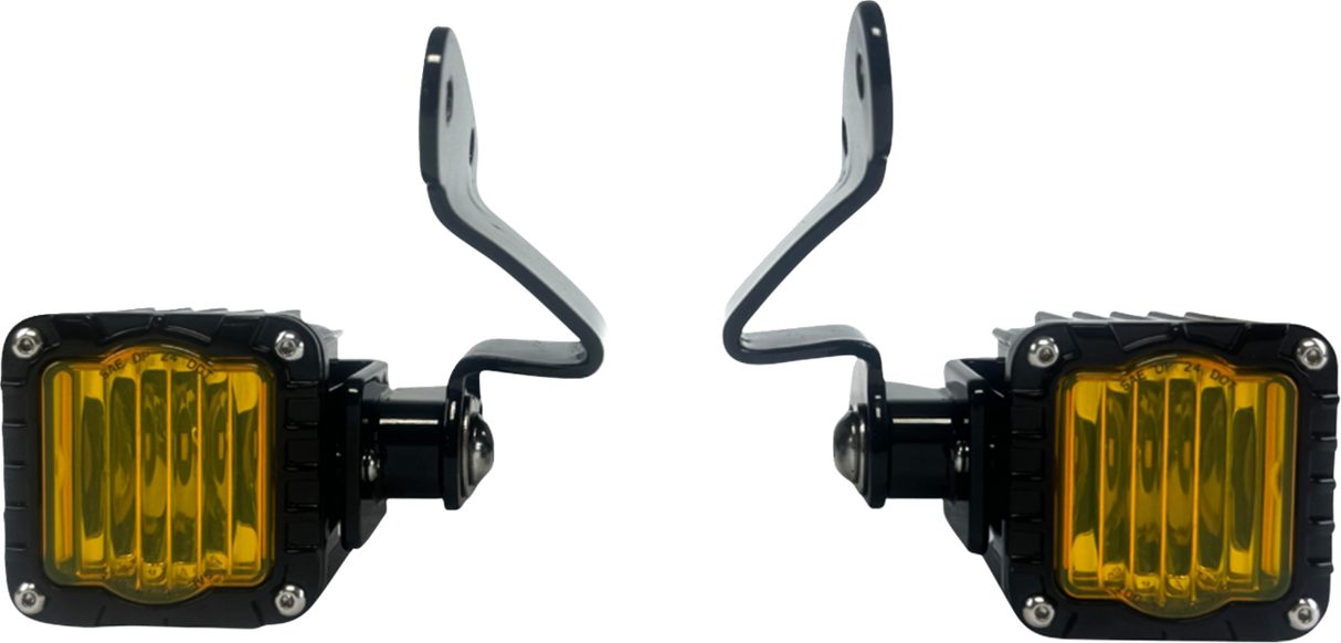 Front Turn Signals - Shark Demo® - LED - Yellow 2023 - 2025