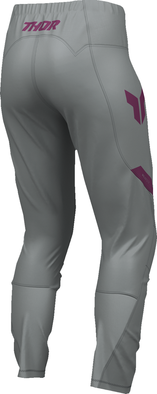 Women\'s RIDEMODE Menace Pants - Purple/Gray - US 3/4