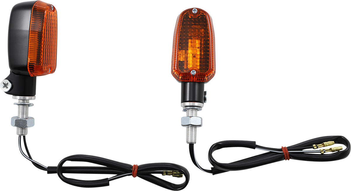 Marker Light - Single Filament - Black/Amber
