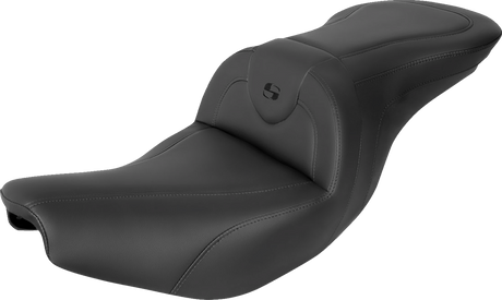 RoadSofa™ Seat - without Backrest - Black w/ Black Stitching - Indian \'14-\'23 2014 - 2023