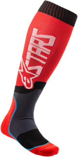 MX Plus 2 Socks - Red/White - Small/Medium