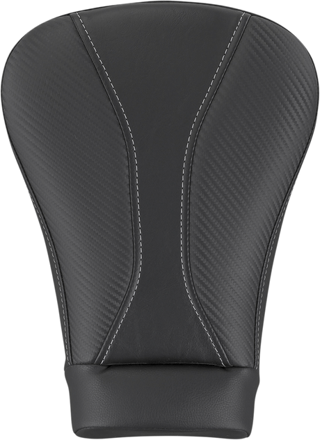 Dominator Pillion Pad - Sport - Black w/ Gray Stitching - FL \'08-\'23 2008 - 2023