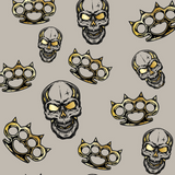 Flydanna® Head Wrap - Greige Spiked Brass Knuckles