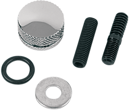 Seat Mounting Knob - Chrome - Knurled