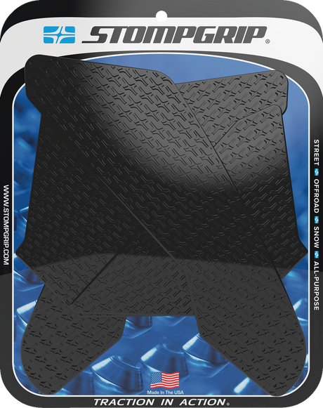 Traction Pad Tank Grips - Icon - Black - CBR1000RR 2017 - 2025