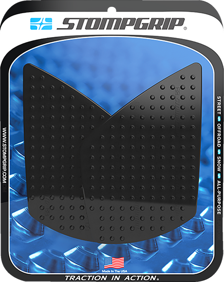 Traction Pad Tank Grips - Volcano - Black - Street Triple 765 2023 - 2024