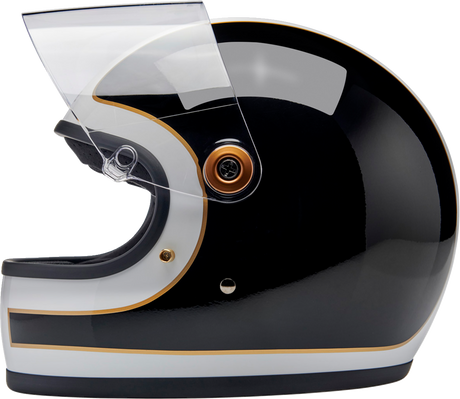 Gringo S Helmet - Gloss White/Black Tracker - Medium