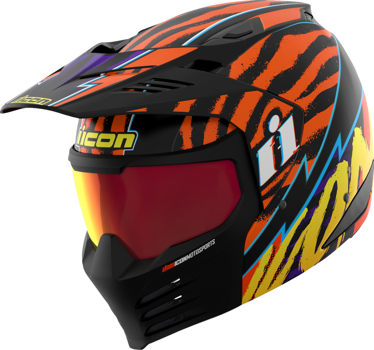 Elsinore™ Helmet - Rad Dawn - Orange - Small