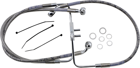 Brake Line - Front (Upper) - Stainless Steel 2018 - 2019