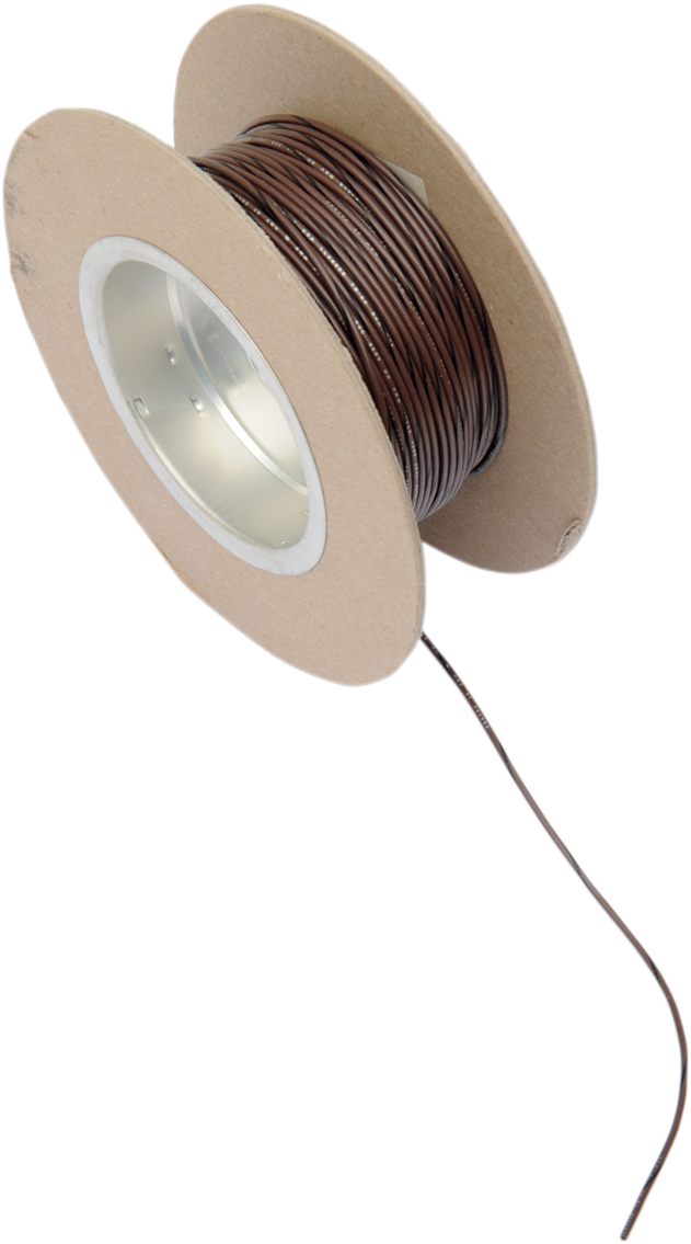 100\' Wire Spool - 18 Gauge - Brown/Black
