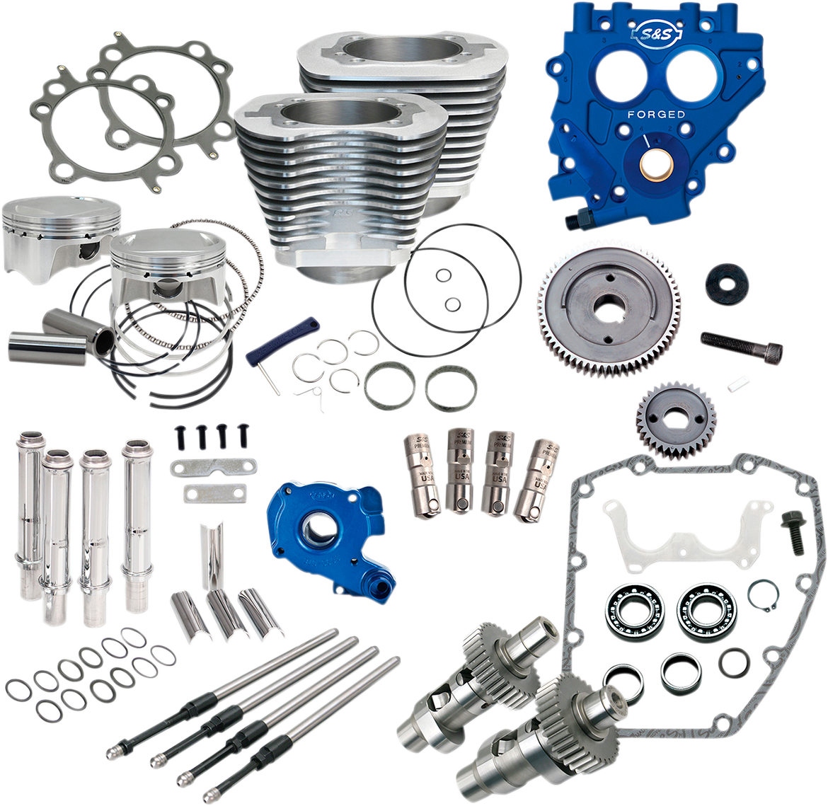 100\" Power Package Performance Kit - Gear Drive - Silver 1999 - 2006