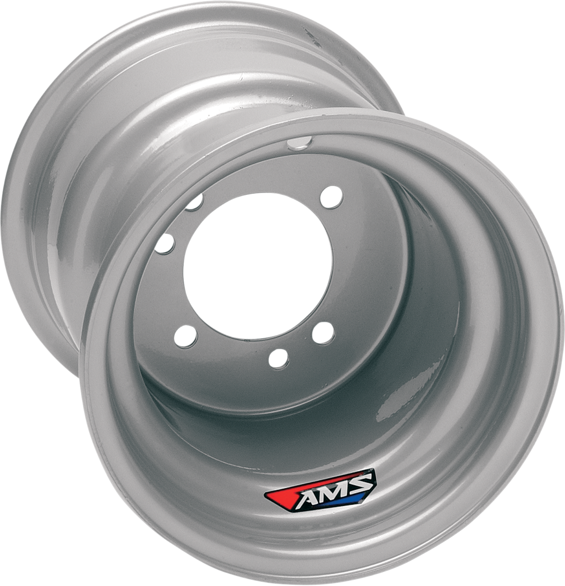 Steel Wheel - Rear - Chrome - 8x8.5 - 3/100 - 4/100 - 3.5+5