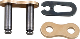 428 SHDR - Connecting Link - Semi-Press Fit Clip - Gold