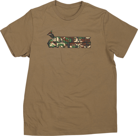 Youth Camo T-Shirt - Tan - Small