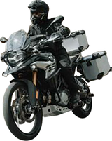 TRAX ADV Aluminum Case System - Silver - Honda Africa Twin \'16-\'17 2016 - 2017