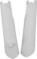 Lower Fork Covers for Inverted Forks - White 2008 - 2015