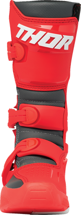 Youth Blitz XR Boots - Red/Charcoal - Size 6