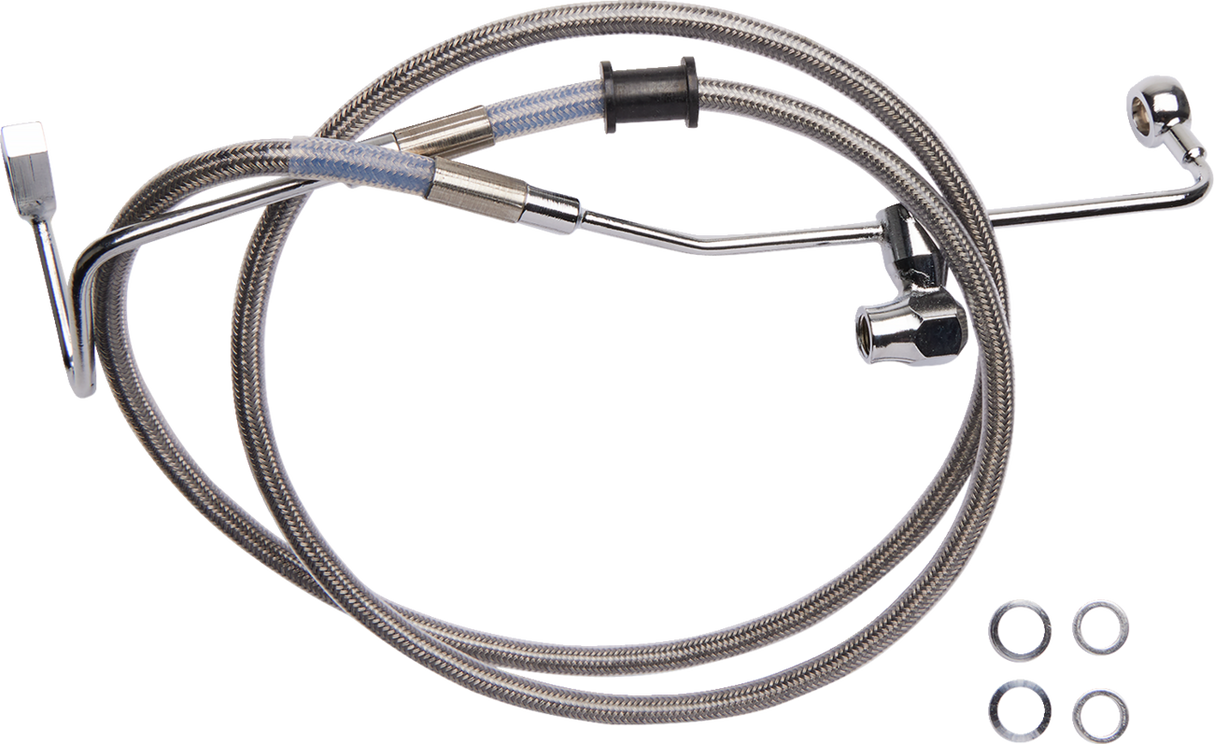 Brake Line - Rear - ABS - Stainless Steel 2014 - 2022