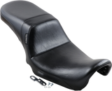 Daytona 2-Up Seat - Without Backrest - Smooth - Black - Dyna \'06-\'17 2006 - 2017