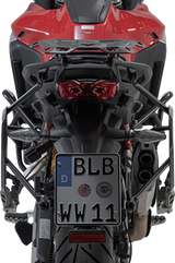 TRAX ADV Aluminum Case System - Black - Ducati Multistrada V4 \'21-\'24 2021 - 2024