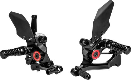 MUE2 Rearset - Black - Suzuki 2022 - 2024