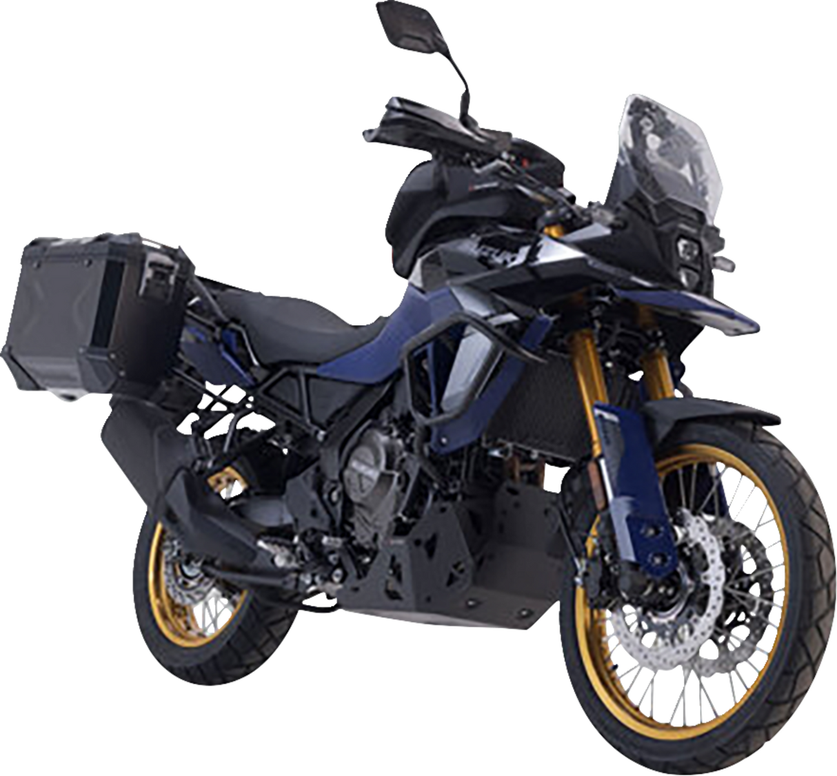 TRAX ADV Aluminum Case System - Black - Suzuki V-Strom 800 \'23-\'24 2023 - 2024