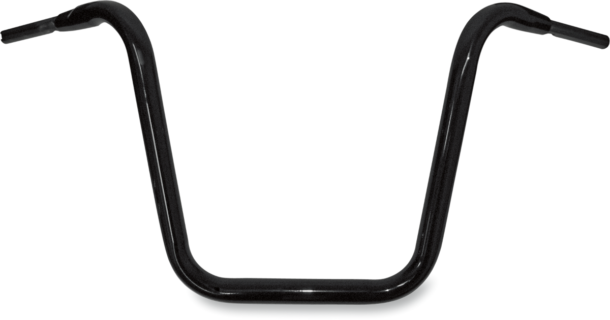 1-1/2\" \"Big\" Buffalo Ape Hanger Bar - 16\" - TBW - Black