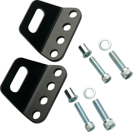 Tie-Down Brackets - Rear - Black 2010 - 2023