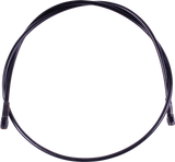 Universal XR Brake Line - 70\" - Black w/ Black Fittings