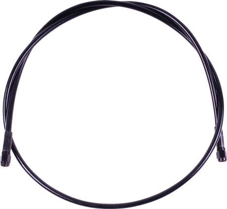 Universal XR Brake Line - 72\" - Black w/ Black Fittings