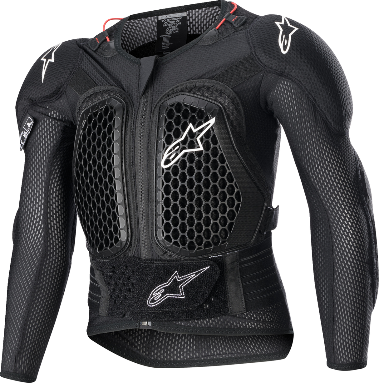 Youth Bionic Action V2 Protection Jacket - Black - L/XL