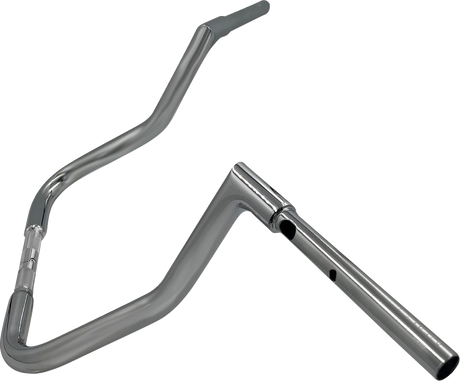 1-1/4\" EZ Install Flat Top Handlebar - Reduced Reach - 13\" - Chrome 2023 - 2024