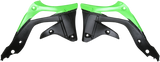 Radiator Shrouds - Green/Black 2012 - 2015