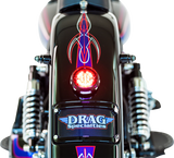 Taillight/License Plate Mount - Black