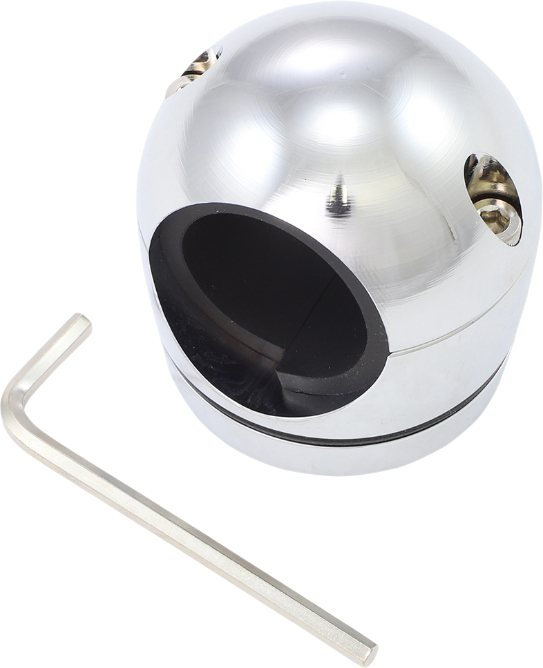 Handlebar Mount Clock - Chrome - For 1.25\" Bar