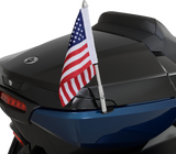 Folding Flag Pole - Right - Chrome - Can-Am RT 2017 - 2022