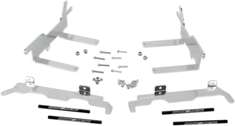 Radiator Braces - Silver - Honda 2010 - 2013