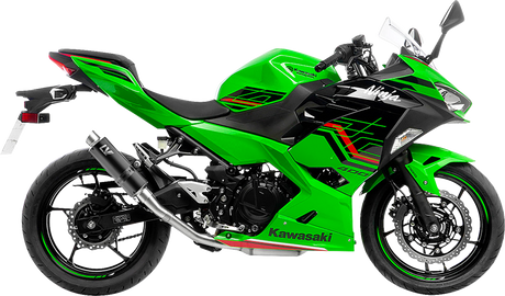 GP Corsa Slip-On Muffler - Black Edition - Ninja/Z 400 2018 - 2025