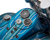 Mini Speedometer - Black - 2:1 Ratio - 1-7/8\"