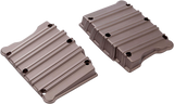 Rocker Box Covers - 10 Gauge - Titanium 1999 - 2017