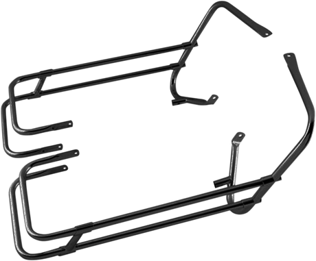 Saddlebag Rail - Black - FL \'97-\'08 1997 - 2008