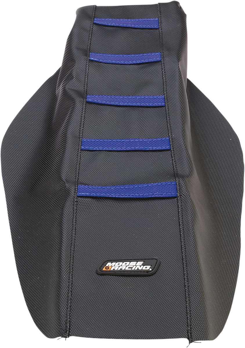 Ribbed Seat Cover - Black Cover/Blue Ribs - Yamaha 2014 - 2018