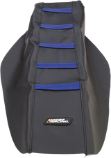 Ribbed Seat Cover - Black Cover/Blue Ribs - Yamaha 2014 - 2018