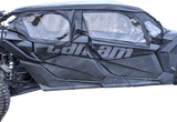 Soft Upper Doors - Black - Can-Am - Maverick X3 Max 2017 - 2023